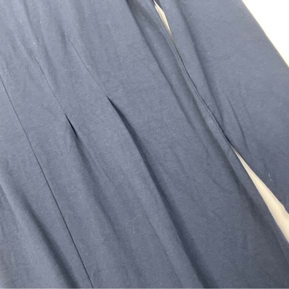 J. Jill Wearever Stretch Jersey Pleated Seamed Wasit Long Sleeve Midi. Size S. - Picture 6 of 7